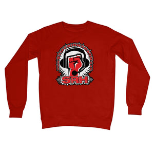 Stiff Right Hand Logo  Crew Neck Sweatshirt