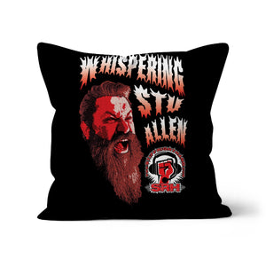 Stiff Right Hand Whispering Stu Allen Cushion