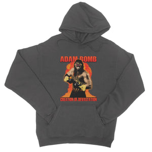 Adam Bomb Creation of Devastation College Hoodie