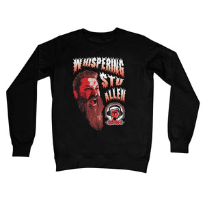 Stiff Right Hand Whispering Stu Allen Crew Neck Sweatshirt