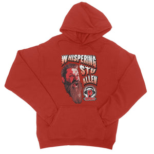 Stiff Right Hand Whispering Stu Allen College Hoodie