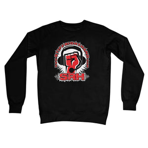 Stiff Right Hand Logo  Crew Neck Sweatshirt