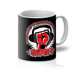 Stiff Right Hand Whispering Stu Allen Mug