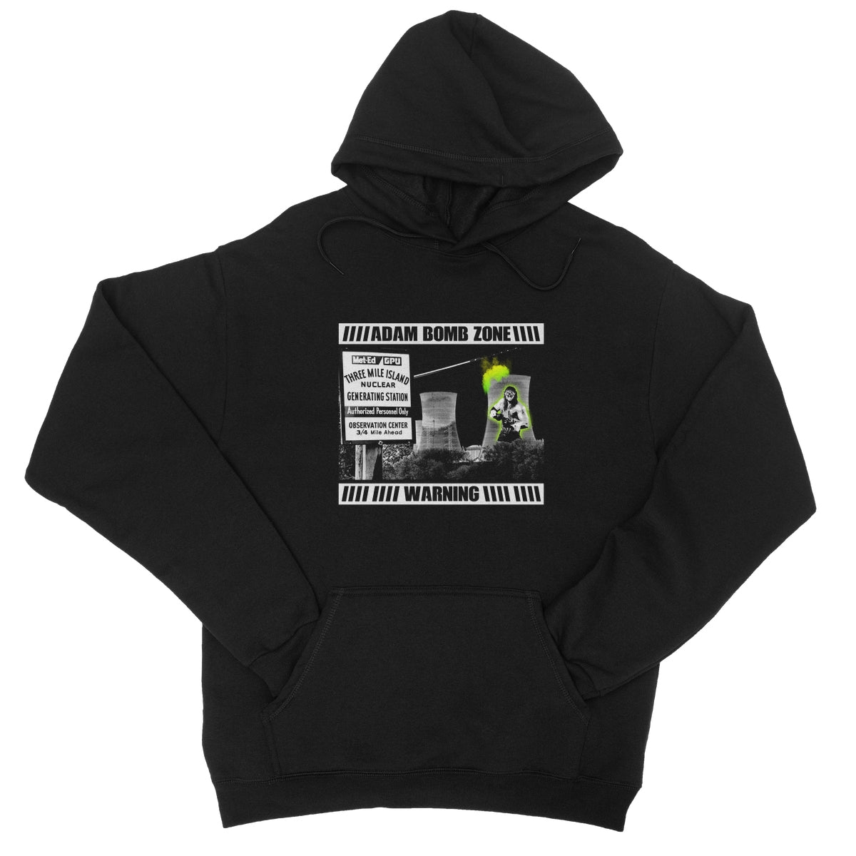 Adam Bomb Reactor  College Hoodie