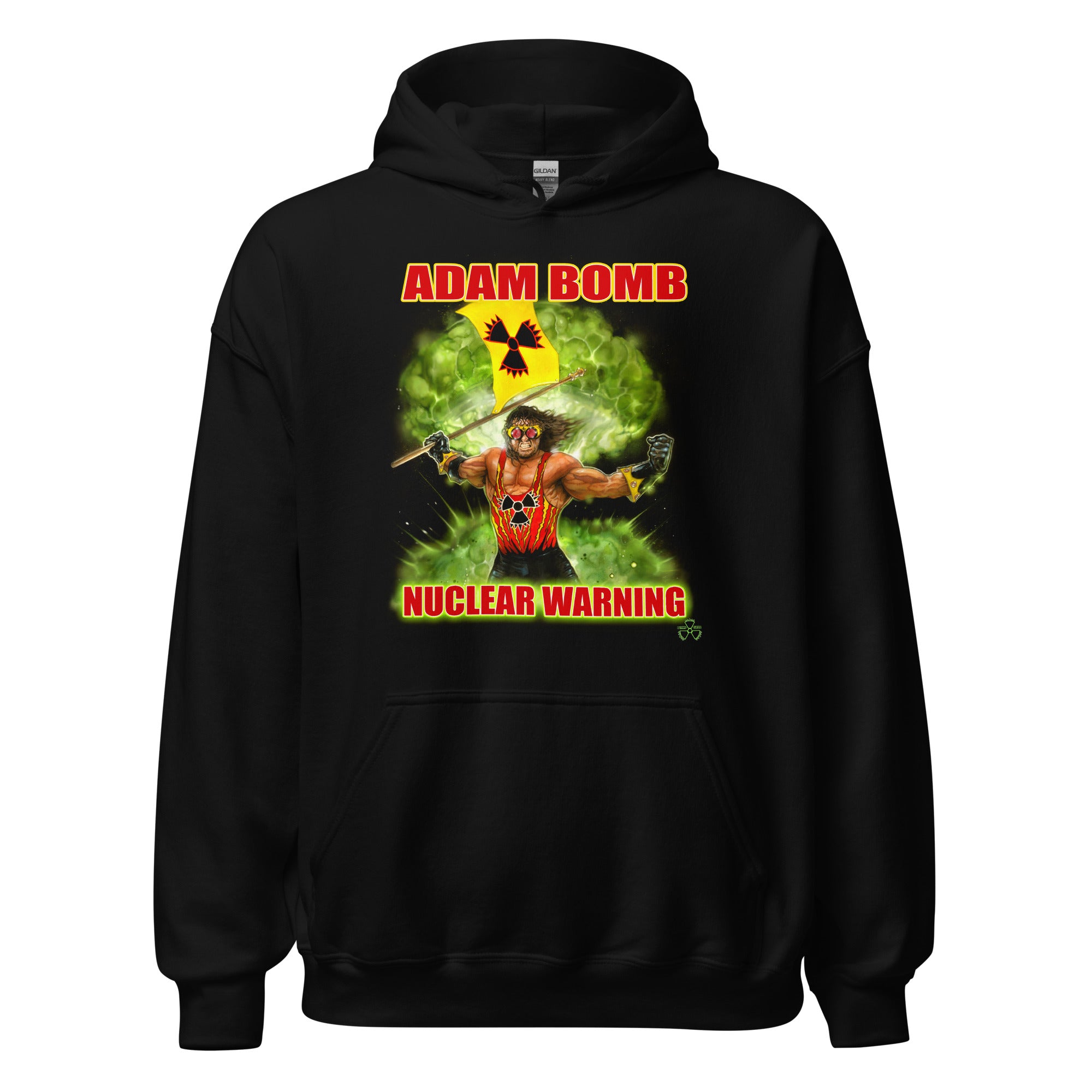 Adam Bomb Nuclear Warning Unisex Hoodie