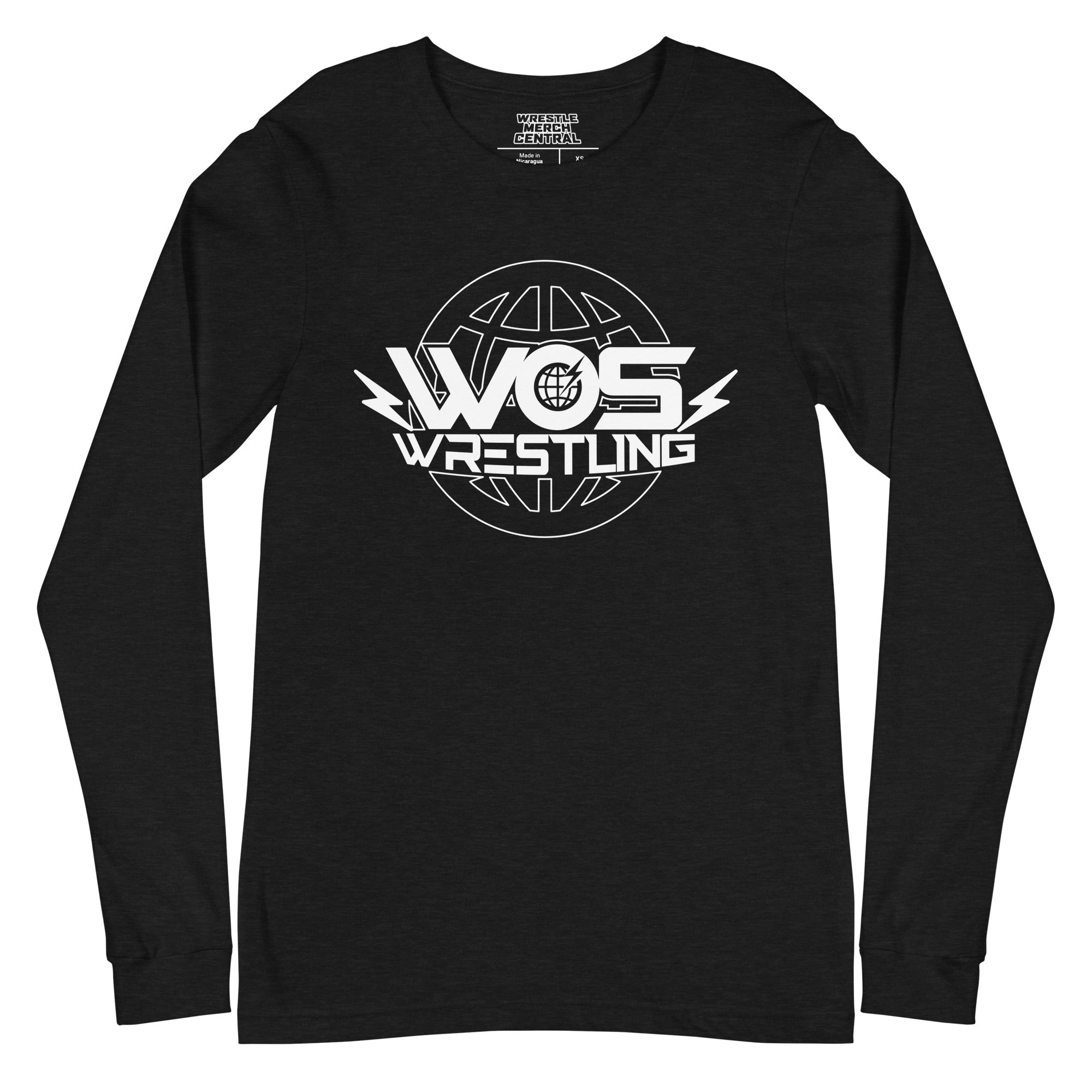 WOS Wrestling Logo Unisex Long Sleeve T-Shirt