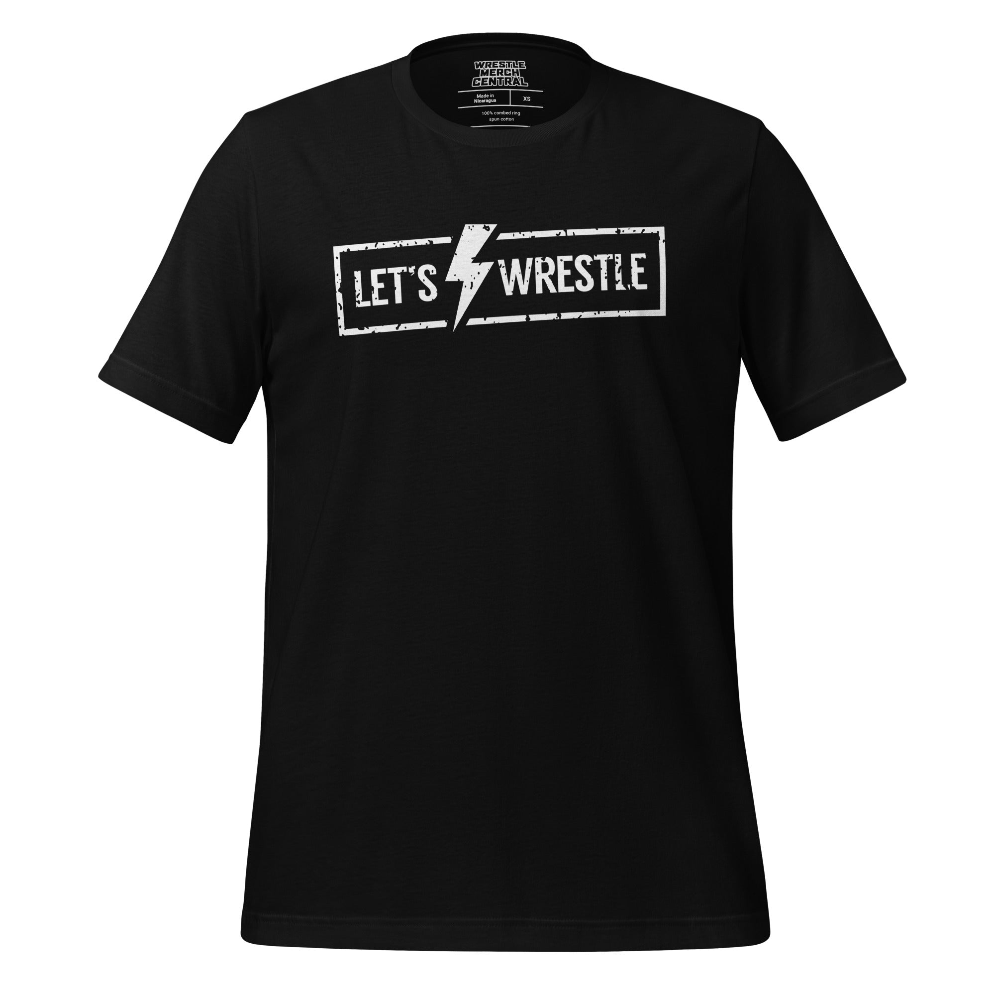 Let's Wrestle Bolt Unisex T-Shirt